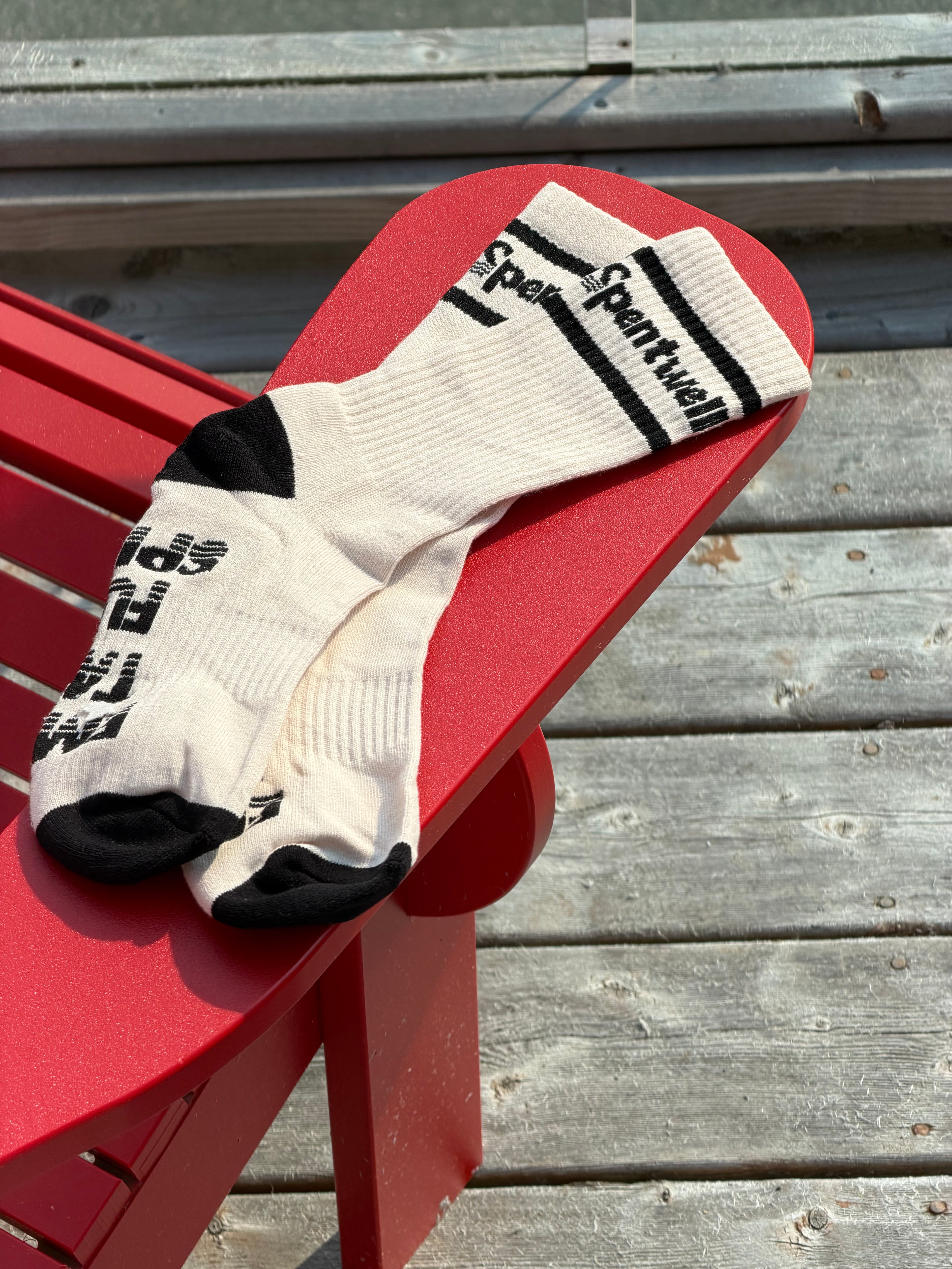 Empty tank full spirit socks