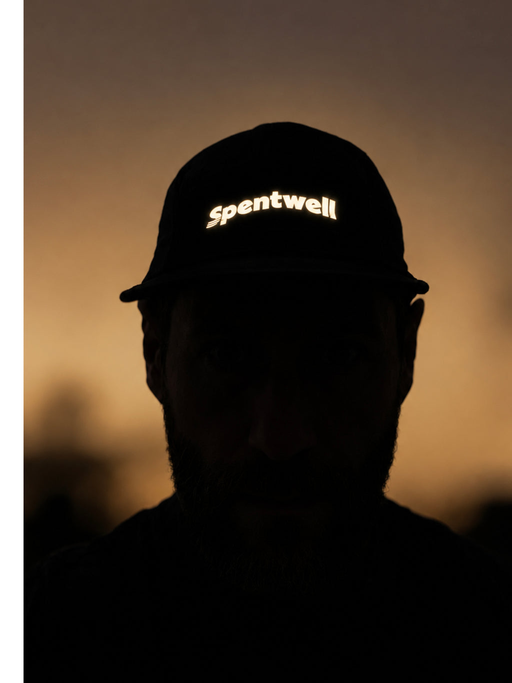 Stealth reflective grey hat