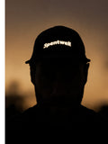 Stealth reflective grey hat